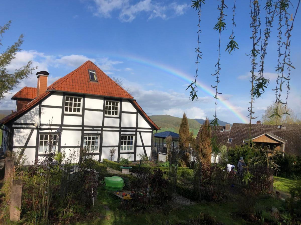 Ferienwohnung Weserblick Polle Exterior photo